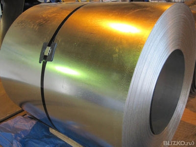 Оцинкованная сталь 0,45мм в рулонах