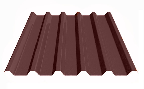 Профлист НС-44 Шоколад RAL 8017