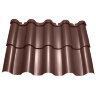 Металлочерепица Андалузия RAL 8017 шоколад